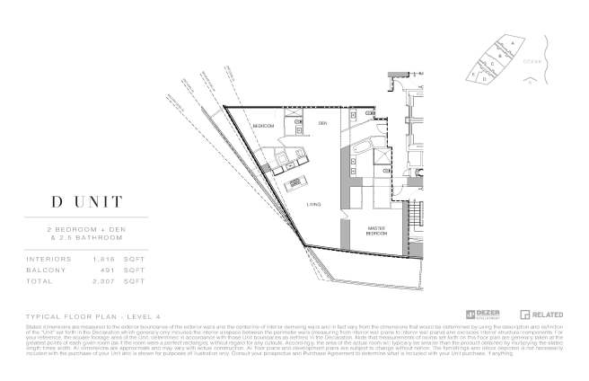 Residences By Armani Casa Floor Plan D